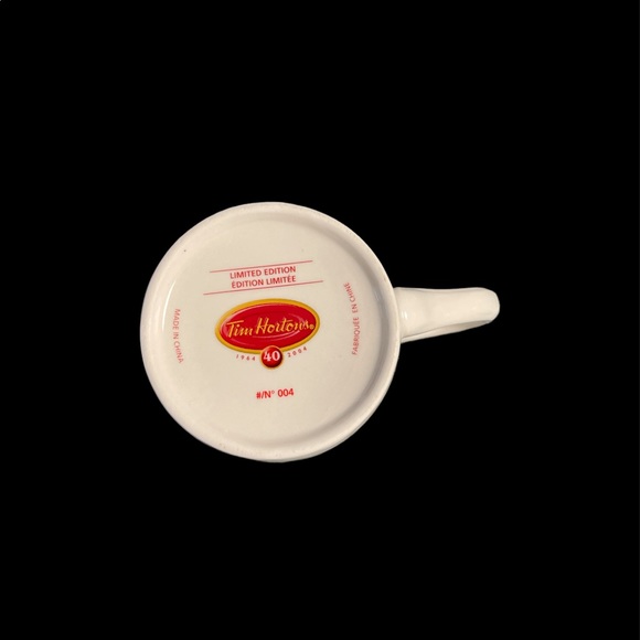 Tim Hortons 40th Anniversary collection mug 2004 limited edition - Picture 4 of 4